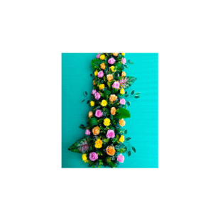 Artificial Flower Border Patta 10 piecs