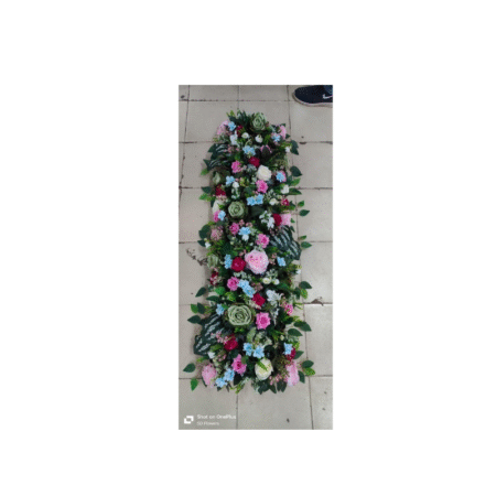 Artificial Flower Border Patta (10 Pieces Set)