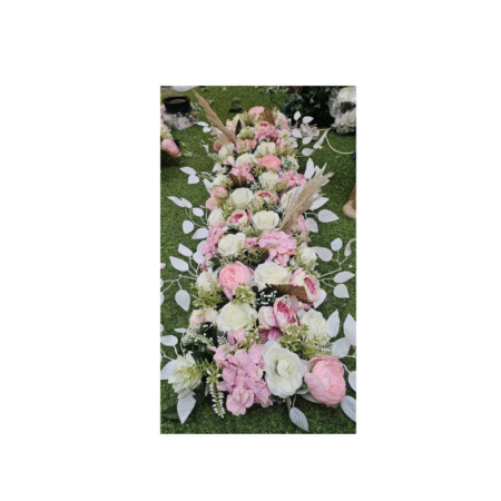 Artificial Flower Border Patta (10 Pieces Set)