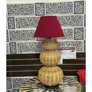 wooden item lamp