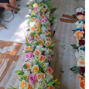 flower boader for set 10 pices